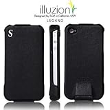 SGP iPhone 4 Leather Case illuzion Legend Black