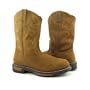 Men's Rocky 10" EH Branson Cowboy Boots BROWN 14 W