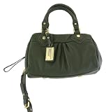 Marc Jacobs Classic Q Baby Groovee Moss Leather Satchel Handbag