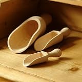 Medium Beech Scoop - Perfect for Flour, Sugar and Seeds Kitchen & Housewares