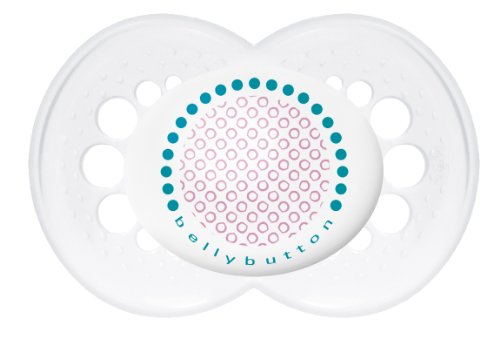bellybutton by MAM 364222 - Original Silikon 6-16, Schnuller, t&uuml;rkis/pink Preisvergleich