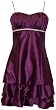 Satin Bubble Mini Dress Prom Formal Holiday Party Cocktail Gown Bridesmaid