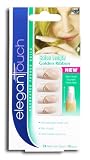 Elegant Touch Golden Ribbon (SALON LENGTH) Glue On False Nails 
