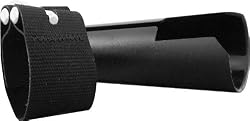Rovner Dark Alto Saxophone Ligature and Cap 1M - Fits Most Metal Alto Sax Mouthpieces
