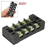 Amico Dual Row 4 Positons Screw Terminal Barrier Strip Block