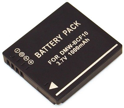 Battery for Panasonic DMW-BCF10E Lumix DMC-FH20 DMC-FS10 DMC-FT2 DMC-TS2 DMC-FS30 DMC-F3 DMC-F3S