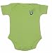 Baby Bambu Bamboo Baby Bodysuit Green, 3 to 6 Months