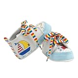 Lil Tootsies "Ahoy Matey" High Top Baby Shoes - Size 3 - 6 Months