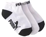 Puma Boy Runner Mini-Crew Socks- 3 Pack, Small (Toddler/Youth shoe sizes 13-2)