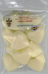 LEMON LAVENDER - Mini Hearts - 4 oz - Premium Quality, Handmade, Maximum Scented, Soy Wax Melts - by HeartFelt Melts - Scent lasts for 190+ hours