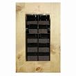 BrightGreen BGWM8O Living Wall Planter Kit with Frame, Light Oak