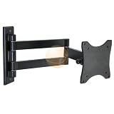 LCD Plasma Flat Panel Monitor TV Arm Wall Mount 33lb
