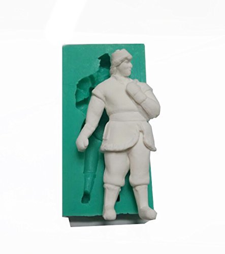 Frozen Kristoff Silicone Fondant Mold Chocolate Mold Sugar Mold Candy Mold