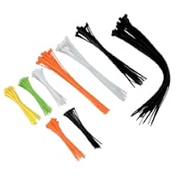 TEKTON 6235 Assorted Cable Ties, 200-Piece