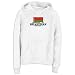 Sweatshirt Woman White " Property Of Belarusian Nation / Flag Transfer " Belarus Country