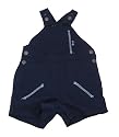 Bright Bots Baby Boy Dungaree Overalls Navy Soft Cotton Canvas size 12-18 months