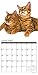 2017 What Cats Teach Us Mini Wall Calendar