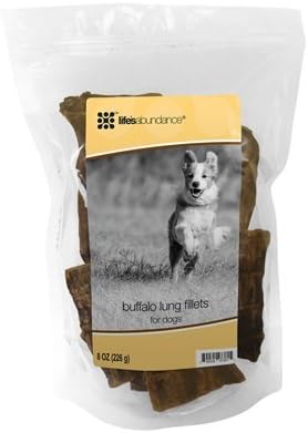 Buffalo Fillets for Dogs, 8 Oz. Bag