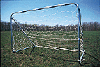 6'H x 8'W Telescoping Official Steel Tubing Soccer Goal