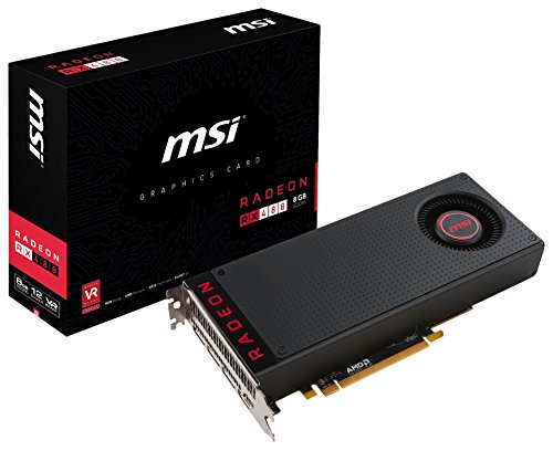MSI GAMING RX 480 GDDR5 HDR VR Ready FinFET DirectX 12 Graphics Card (Radeon RX 480 8G)