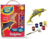 Works of Ahhh... Wood Painting Kit - Dolphin