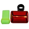 Red Flashing 5 LED Bike, Runners, Joggers 7 Function Safety Light w/Arm Band & Bike Mount