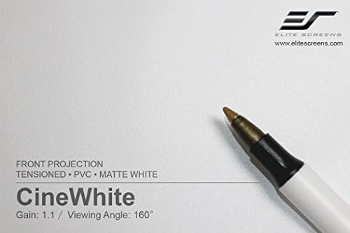 Elite Screens Sable Frame Series, 135-inch Diagonal 16:9, Fixed Frame Projection Screen, Model: ER135WH1