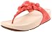 Fitflop Women's Fleur Sandal,Mineral Red,7 M US