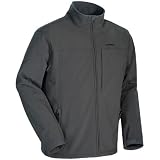 Cortech Cascade Soft Shell Men's Snow Snowmobile Jacket w/ Free B&F Heart Sticker Bundle - Grey / Large
