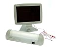 LED solar powered shed light