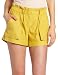 BCBGMAXAZRIA Women's Addison High Waisted Cargo Short, Bamboo, Small
