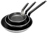 Choc Professional Non-Stick Fry Pan. Thick 1/4 Aluminum. 14 Diameter (outside dia.)