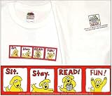 Sit Stay Read T-Shirt for People - Large
