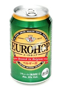 【2ケースまとめ買い！沖縄・離島を除き送料無料】ユーロホップ　330ml×2ケース（48本）　＜本場ベルギー産の新ジャンル＞