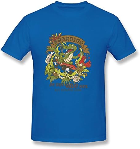Particular Summer Boarding T Shirt Customized For Adult RoyalBlue
