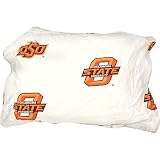 Oklahoma State Cowboys White Pillow Cases from College Covers