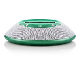 41ePwNMcPbL. SL500 AA280  JBL On Stage Micro Portable Speaker Dock for iPod (Green)   $47 Shipped