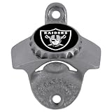 Oakland Raiders Metal Wall Mounted Beer Bottle Opener