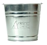 ACE 1210gs ACE Embossed Galvanized Pail - 10 Quart