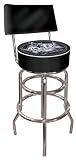 NHL Los Angeles Kings Padded Bar Stool with Back