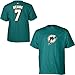 Reebok Miami Dolphins Chad Henne Name & Number T-Shirt-Size: Large