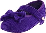 Ralph Lauren Layette Jayde Bow (Infant/Toddler),Squire Purple Corduroy,2 M US Infant