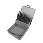 Big Horn 19025 Brad Point 25-Piece Set in Metal Index Box