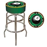 Trademark Rack'em 8-Ball Padded Bar Stool