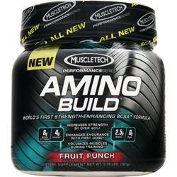 Muscletech Amino Build Diet Supplement, Fruit Punch, 261 Gram