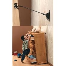 Hangman TK-400 Anti-Tip Kit, 400 Pound Falling Furniture Prevention Device