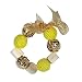 Knit Me Tie Me Bracelet - Chartreuse (Pyramid of Giza)