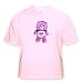 41eQ1vAeb1L. SL75  Build A Bear:Purple Care Bear, Carebears   Adult Light Pink T Shirt Large