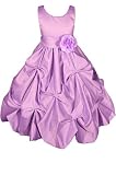 New Lilac Flower Girl Pageant Wedding Party Dress Size Toddler to 10