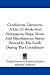 Confederate Literature: A List Of Books And Newspapers, Maps, Music And Miscellaneous Matter Printed In The South During The Confederacy